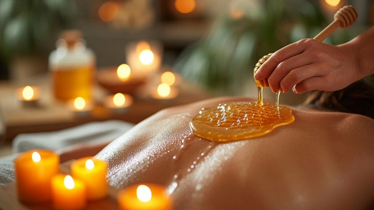 Představujeme medovou masáž: Nový způsob relaxace