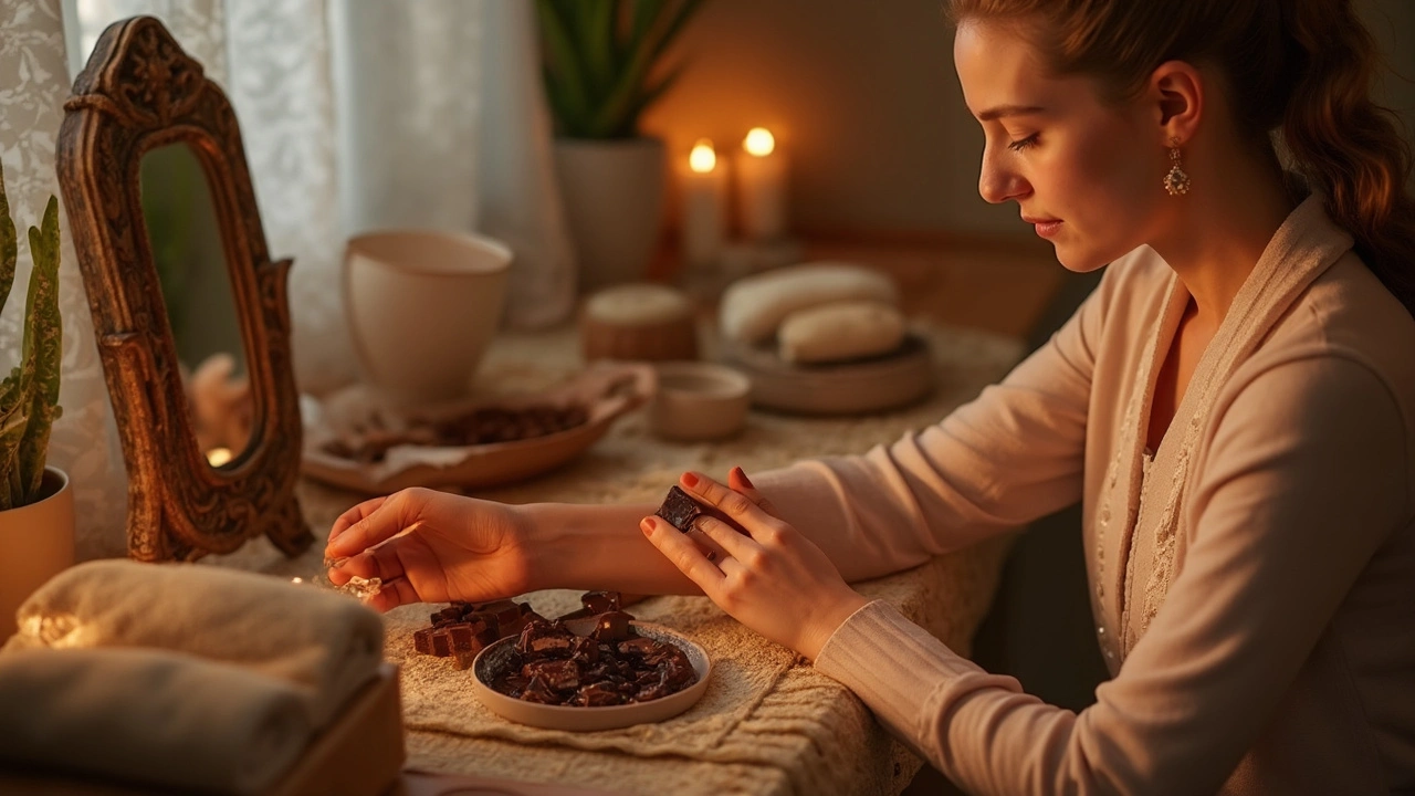Čokoládová masáž: jak zařadit tuto sladkou relaxaci do wellness rutiny
