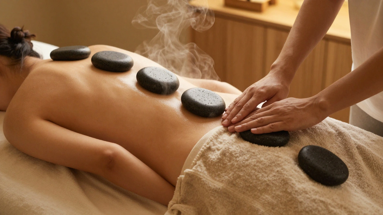 Co je masáž lávovými kameny a proč ji vyzkoušet?