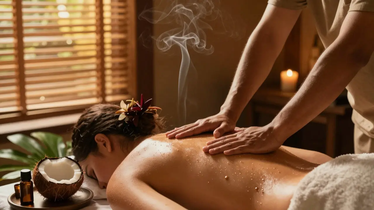 Co je to aroma masáž? Všechno, co potřebujete vědět o havajské lomi lomi masáži