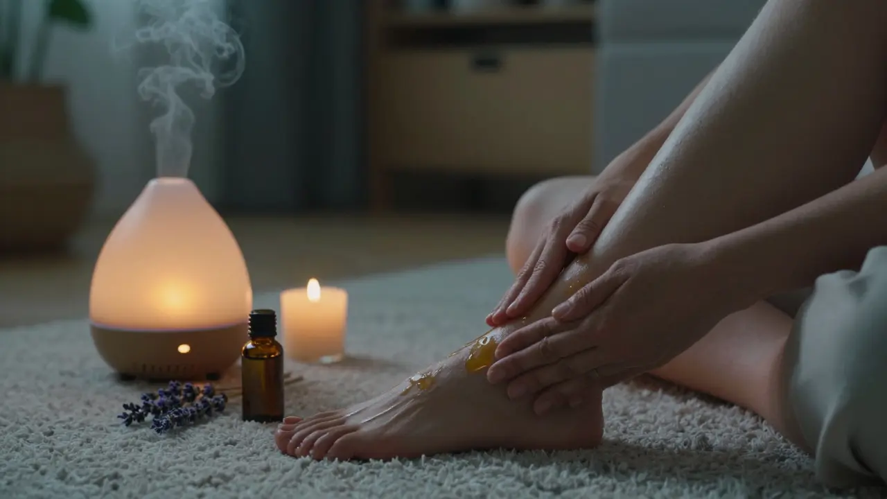 Aromaterapeutická masáž jako součást wellness rutiny