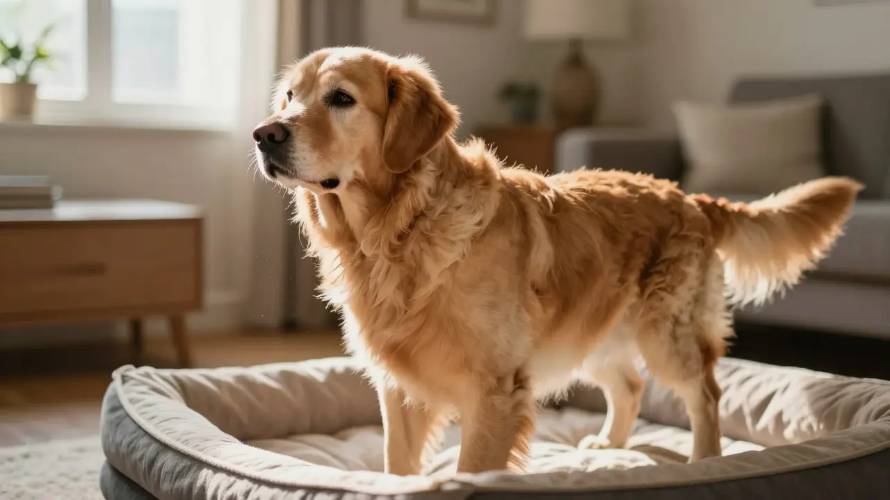 Jak uvolnit psovi záda a pomoci mu při ztuhlosti